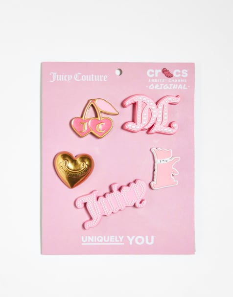 Crocs x Juicy Couture 5 pack of jibbitz - view 1
