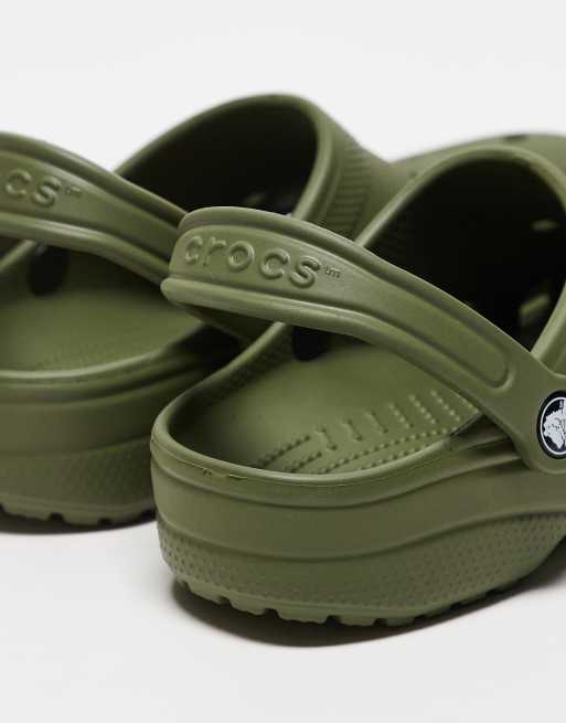 Crocs – Zielone klasyczne chodaki unisex, 3 z 4