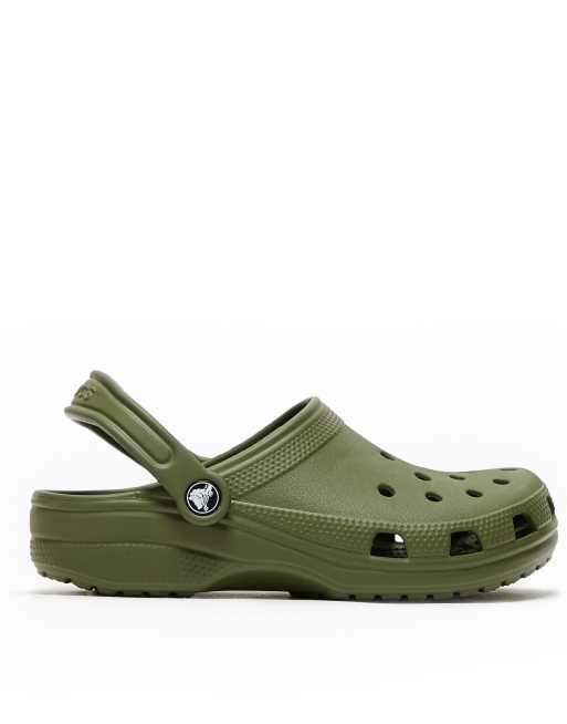 Crocs – Zielone klasyczne chodaki unisex, 4 z 4