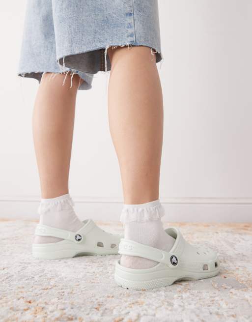 Crocs - Zoccoli classici color menta tinto, 4 di 4
