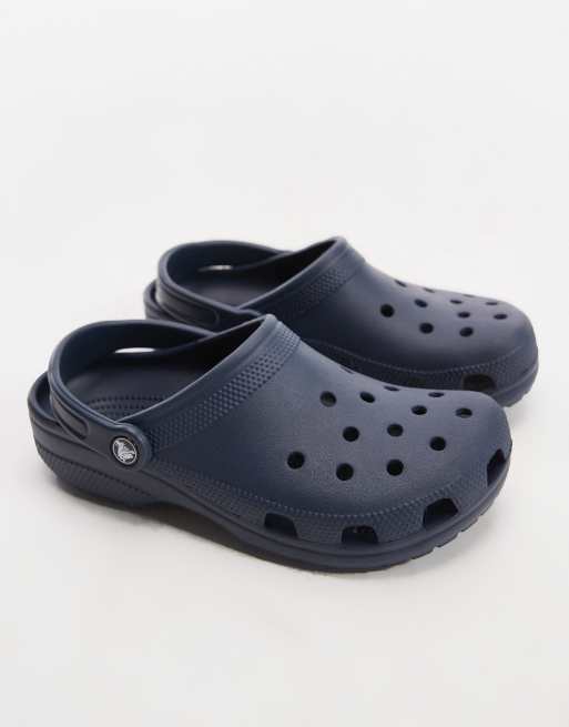 Crocs - Zoccoli classici unisex blu navy, 4 di 4