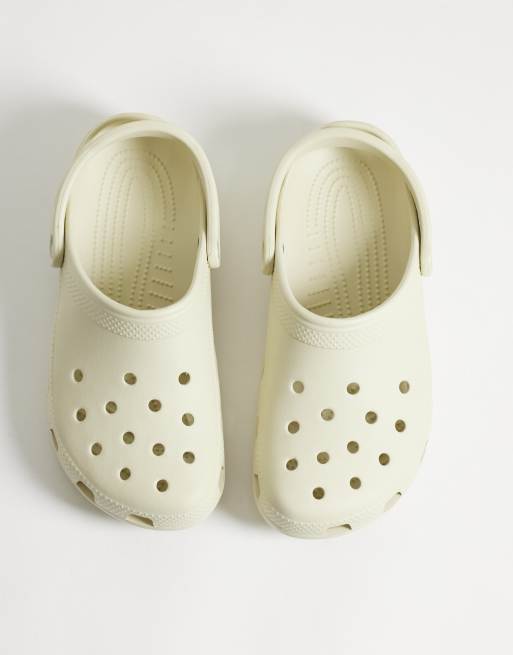 Crocs - Zoccoli classici unisex color osso, 3 di 4