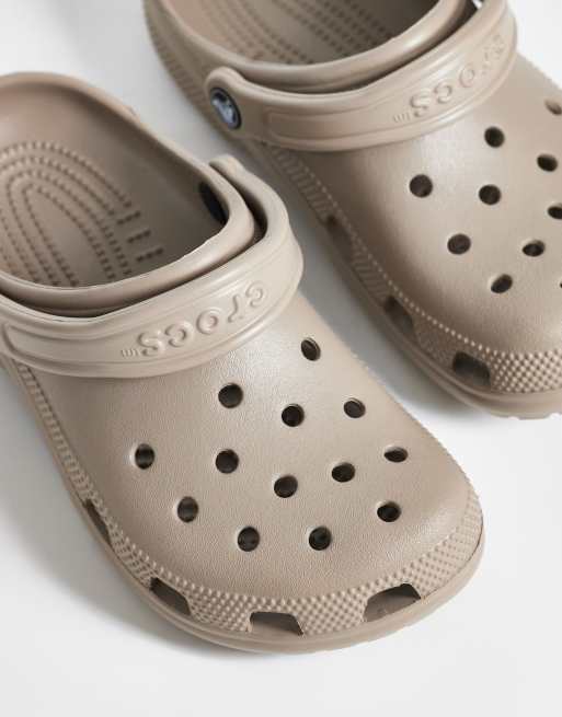 Crocs - Zoccoli color tortora, 3 di 4