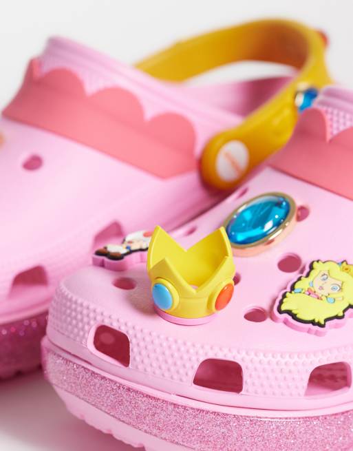 Crocs - zuecos clásicos de plataforma Princess Peach, 3 de 4
