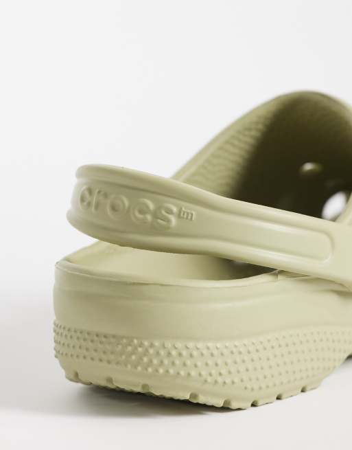 Crocs - zuecos Classic en verde tac, 4 de 4