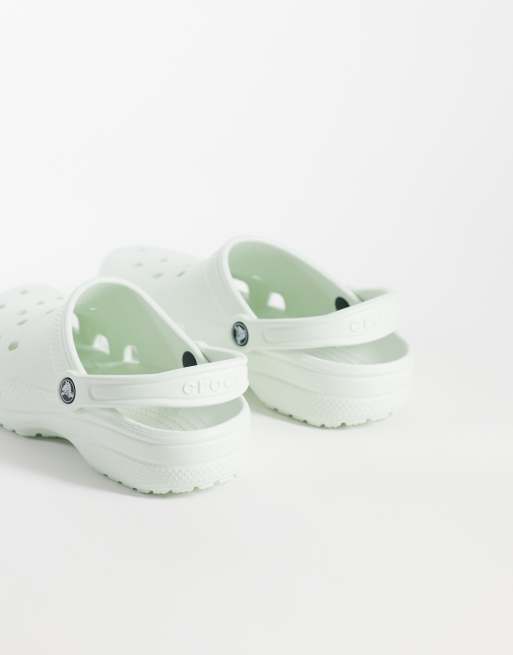 Crocs - Zuecos color menta clásicos, 3 de 4