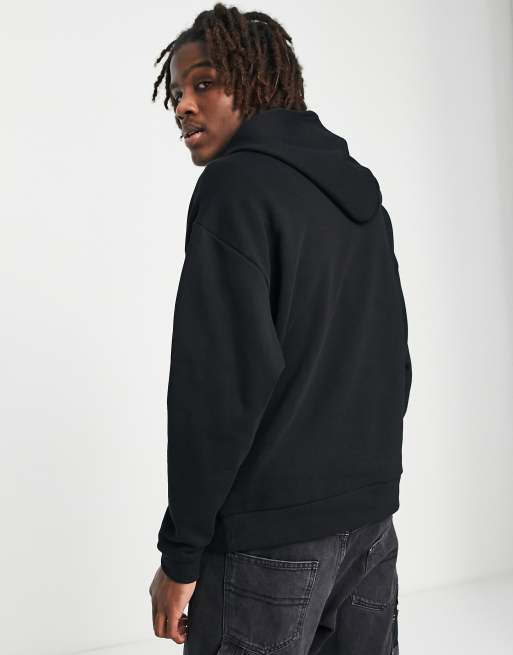 Crooked Tongues hoodie with logo print in black | ASOS