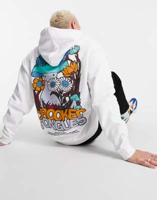 Crooked tongues hotsell white hoodie