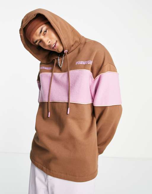 Champion exclusive colorblock online hoodie sweatshirt