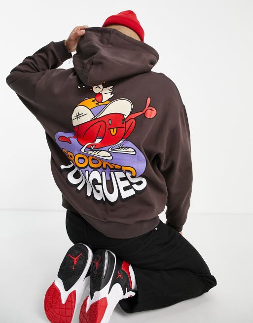 Crooked tongues best sale oversized hoodie