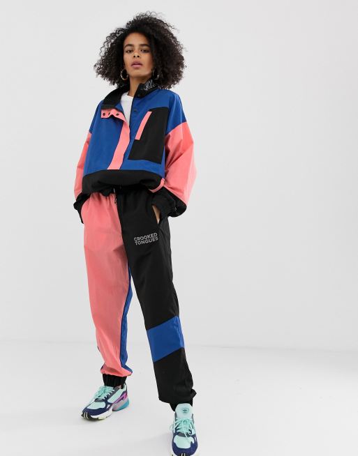 Multi store coloured tracksuit