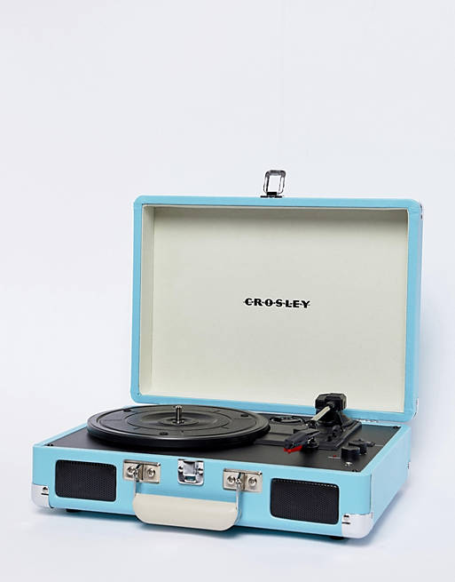 Crosley Cruiser Deluxe Record Player - Turquoise