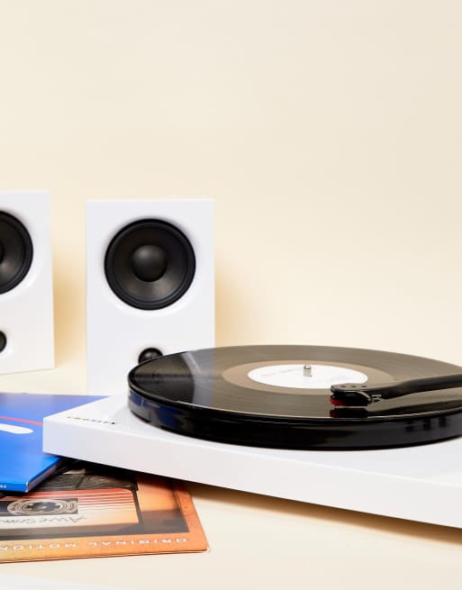 Crosley t100 store turntable with speakers