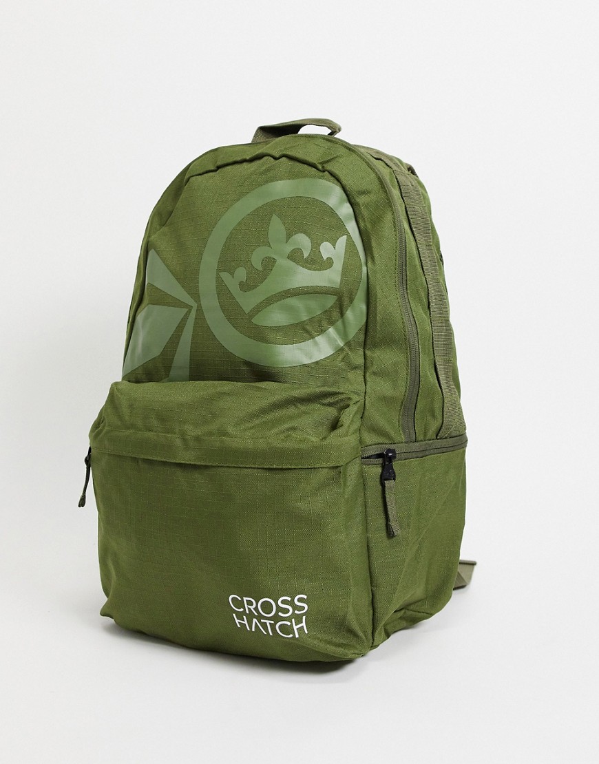 Crosshatch bagmore backpack-Green