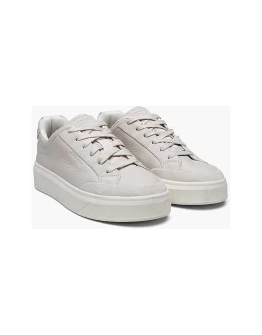 Cruyff Derby classic leather trainers in cream, 3 of 3