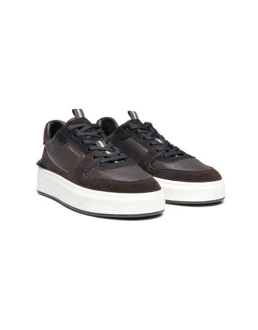 Cruyff Surefire tennis trainers in dark brown, 3 of 3