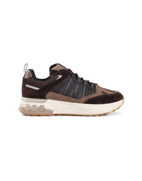 Cruyff Zephr trainers in dark brown - view 1