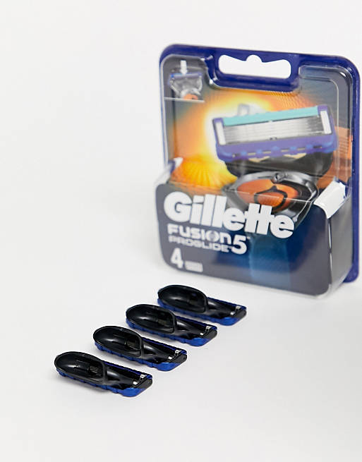Cuchillas de afeitar Fusion Proglide de Gillette - Pack de 4