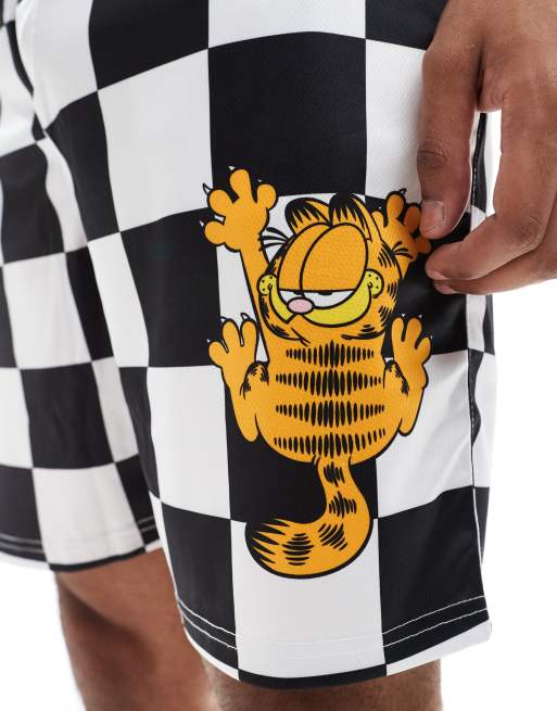 Cult Classic - Garfield - Pantaloncini ampi sportivi monocromativi, 5 di 5