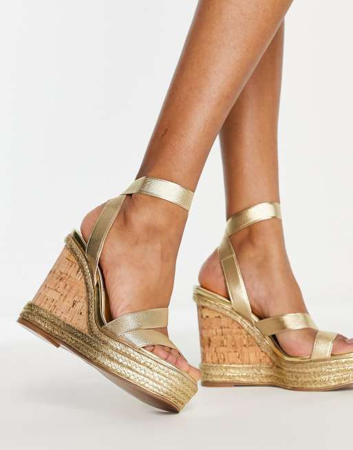 Asos sandalias cuña hot sale