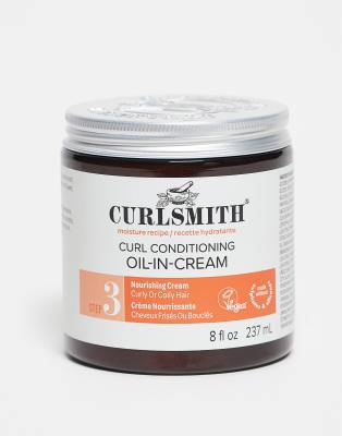 Curlsmith - Après-shampooing huile-crème pour cheveux bouclés - 237 ml-Pas de couleur