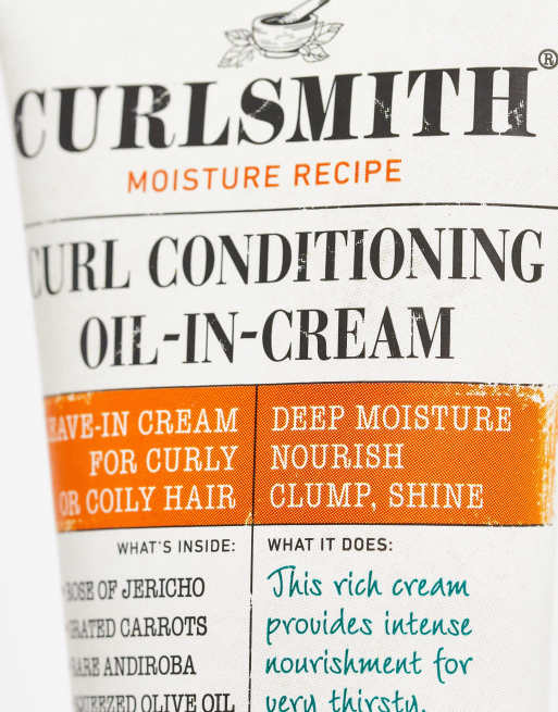 Curlsmith – Curl Conditioning Oil-in-Cream – Oljebaserad vårdande hårkräm för lockigt hår i resestorlek, 59ml, 3 av 4