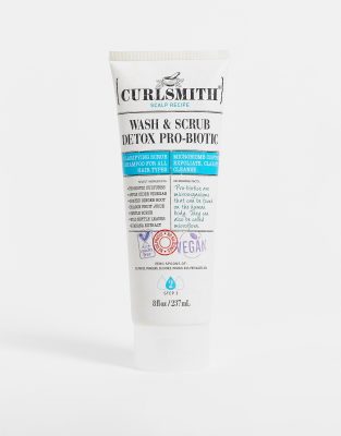 Curlsmith - Wash & Scrub - Detox-Shampoo, 237 ml (8 oz)-Keine Farbe