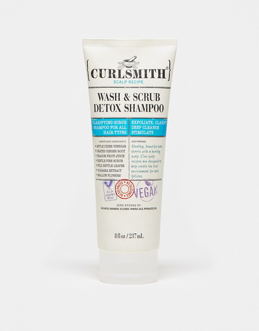 Curlsmith Wash & Scrub Detox Shampoo 237ml-no Color In White