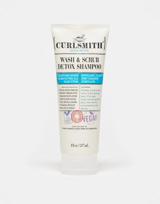 Curlsmith - Wash & Scrub - Shampooing détox - 237 ml-Pas de couleur