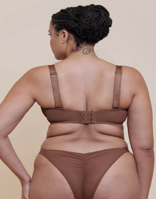Curvy Kate Cool cat tanga coffee in coffee, 2 of 4