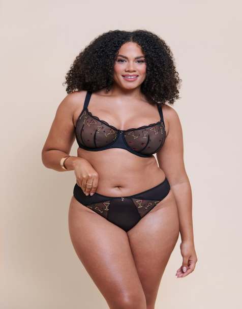 Curvy Kate Happy hour balcony bra black fuller bust in black - view 1