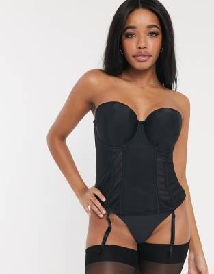 Introducing The All-New Strapless Luxe Basque by Curvy Kate