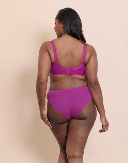 Curvy Kate Stardust balcony fuller bust bra in vivid violet , 2 of 3