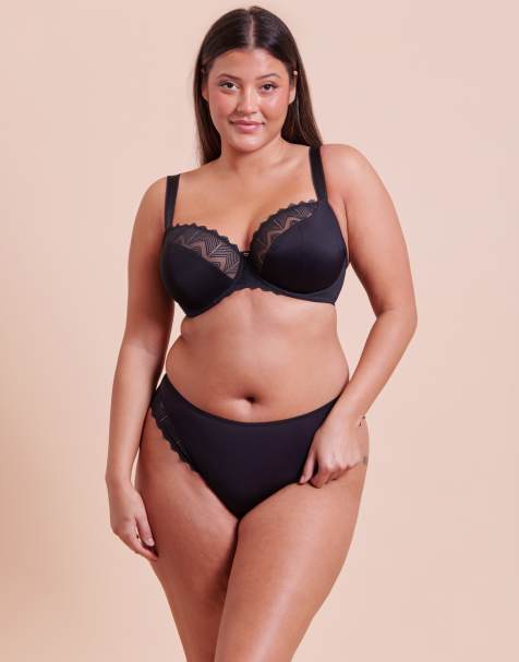 Curvy Kate Wild one balcony bra fuller bust in black