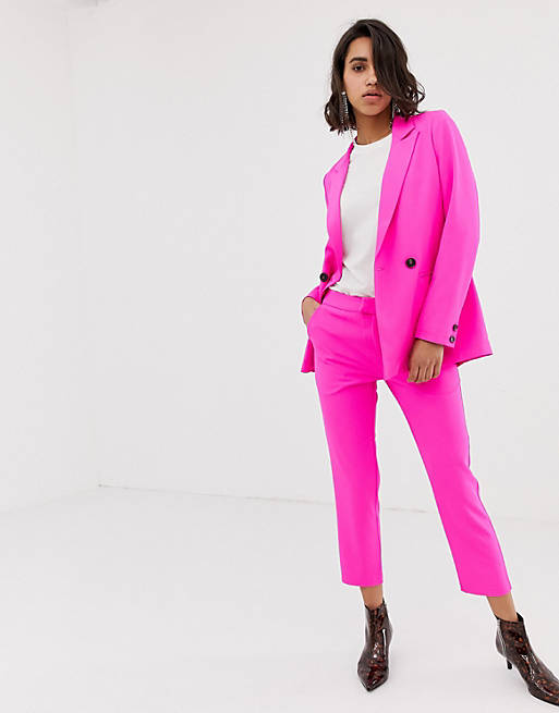Custommade Adia pink suit trouser | ASOS
