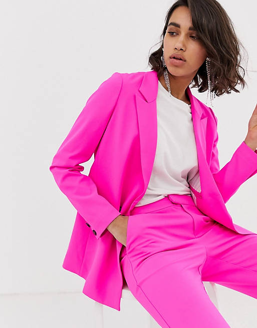 Custommade Anya pink suit jacket