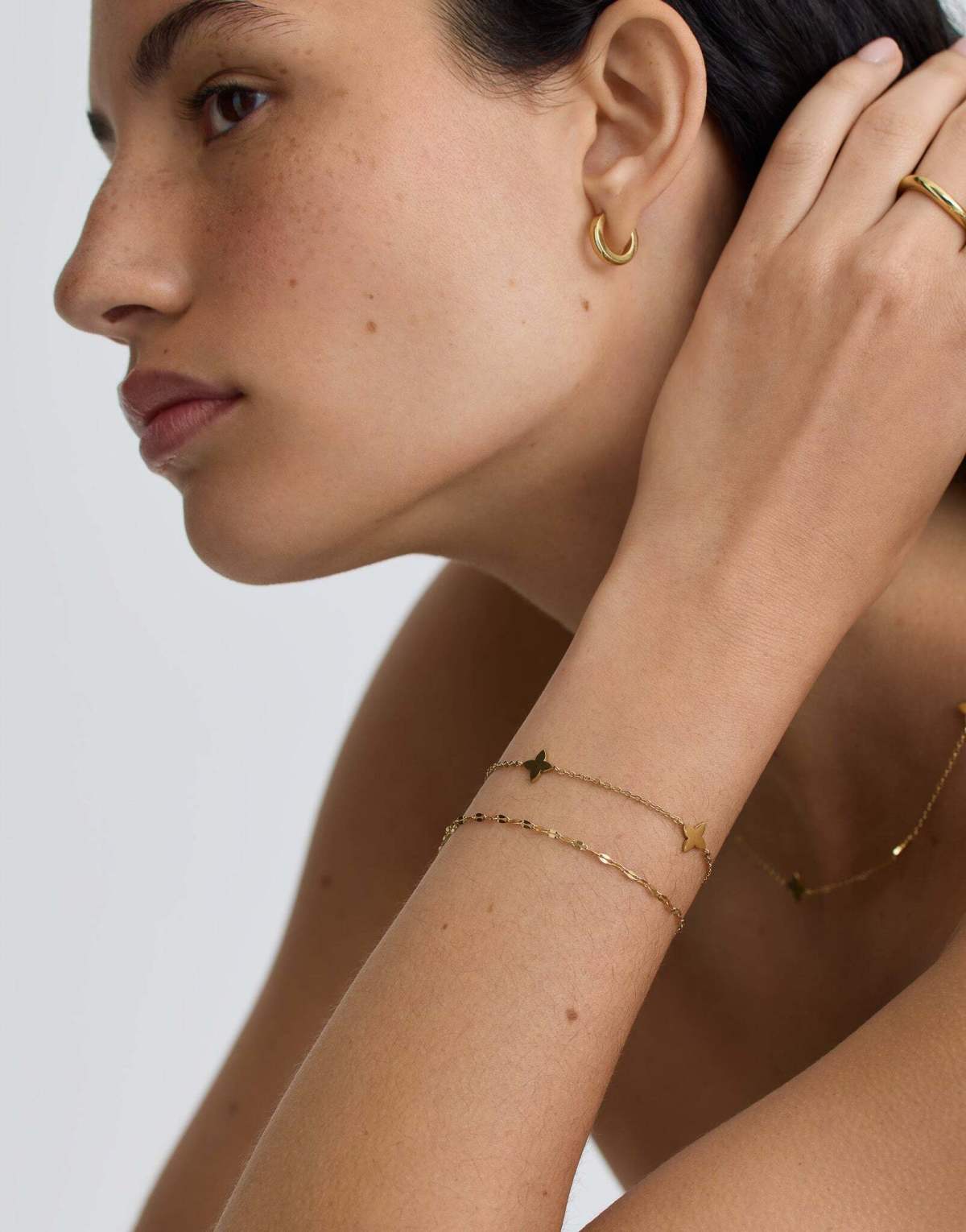 D. LOUISE Celestial bracelet in gold