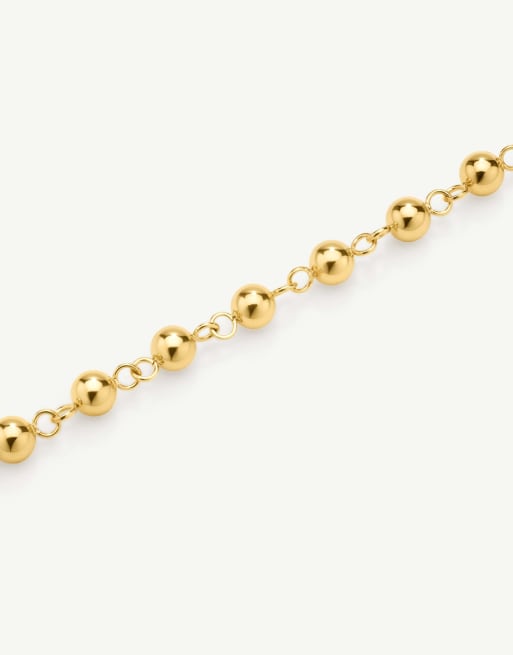 D. LOUISE Waterproof bauble bracelet – tarnish-free in gold, 2 of 3