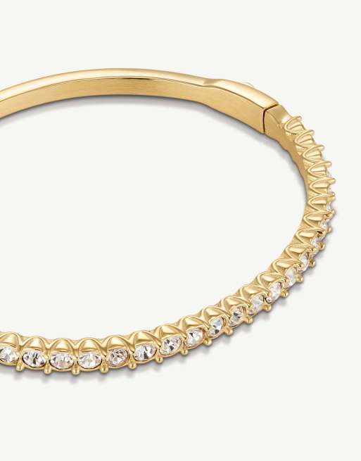 D. LOUISE Waterproof classic tennis bangle – tarnish-free in gold, 2 of 4
