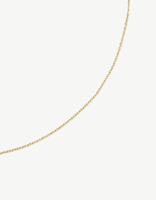 D. LOUISE Waterproof diamond cut chain – tarnish-free in gold, 3 of 3