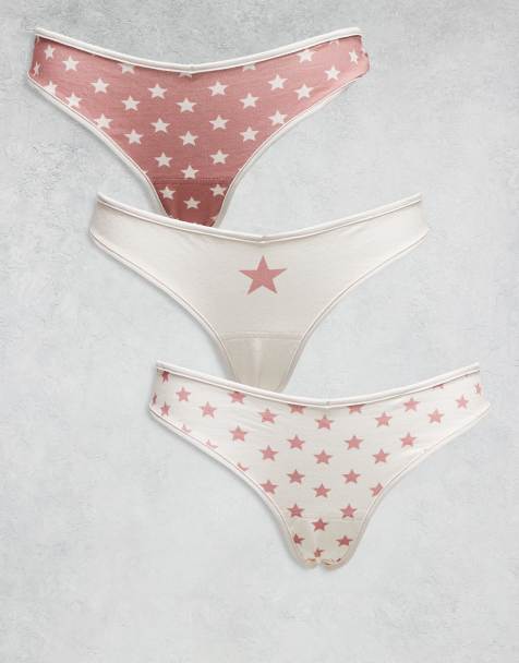 Daisy Street 3 pack star graphic pant set - view 1