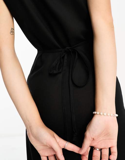 Daisy Street 90s button front sleeveless maxi dress | ASOS