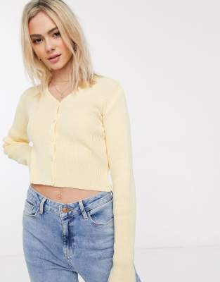 daisy street cropped cardigan