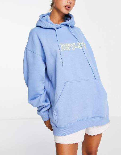 Daisy Street – Active – Kapuzenpullover in Blau 
