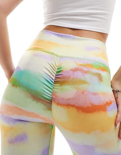 Daisy Street Active – Landscape – Bunte Leggings mit hohem Bund, 2 von 5