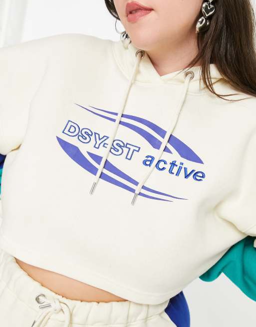 Active Cropped Hoodie