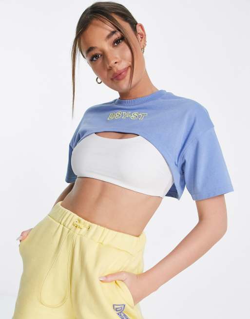 shrug crop top