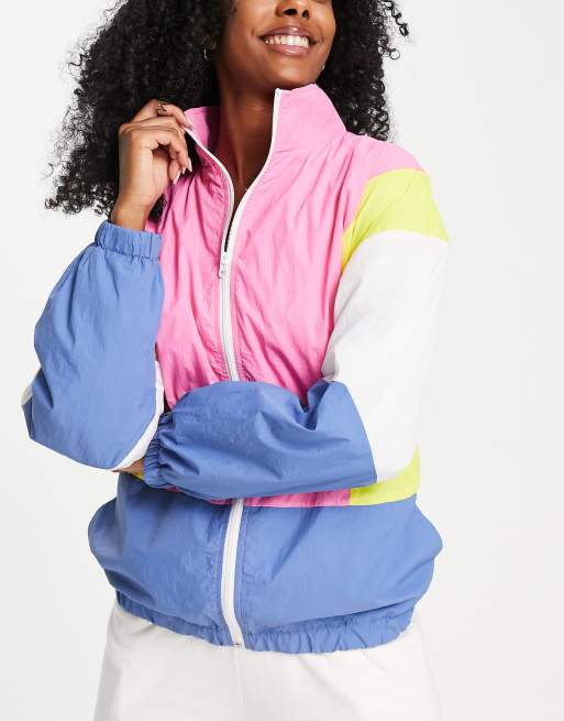 Daisy Street – Active – Trainingsjacke im Blockfarbendesign