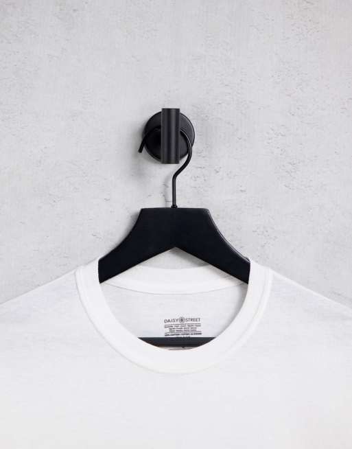 Daisy Street - Afslappet T-shirt med svampeprint, 4 af 4