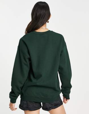 asos green sweatshirt